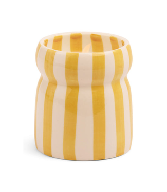 Paddywax Cabana Ochre Striped Candle