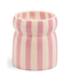Cabana Lavender Striped Candle