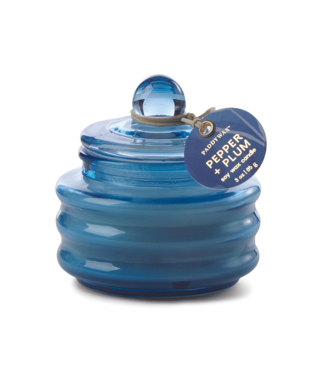 Beam Glass Candle - Pepper + Plum