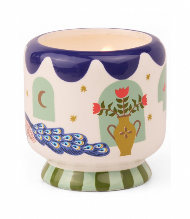 A Dopo Candle - Peacocks