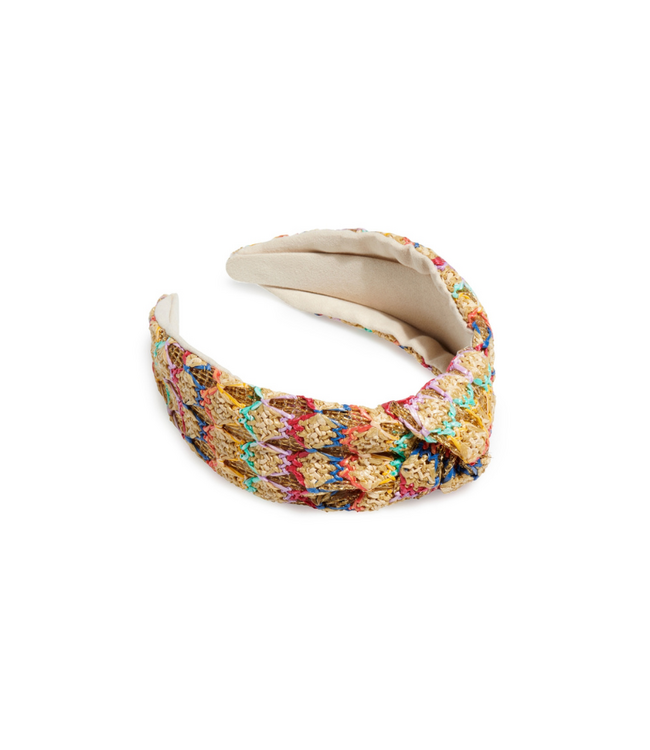 Paper Straw Knotted Headband