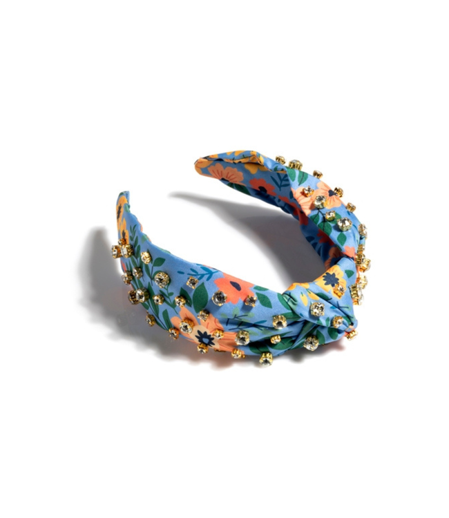 Shiraleah Floral Embellished Knotted Headband