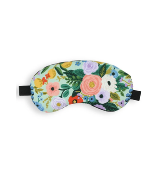 Dana Herbert Large Eye Mask Mint Garden Party