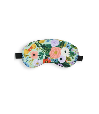 Dana Herbert Large Eye Mask Mint Garden Party