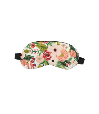 Dana Herbert Large Eye Mask Mauve Garden Party