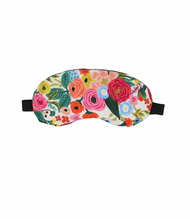 Large Eye Mask Cream Floral