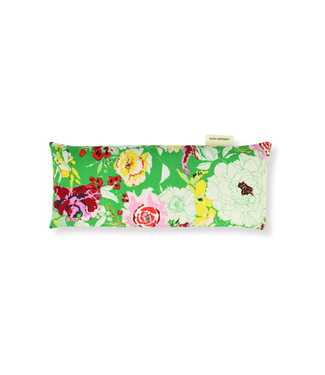 Dana Herbert Eye Pillow Pink Peony on Green