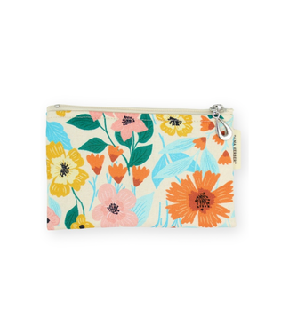 Dana Herbert Cottton Coin Purse Wildflowers