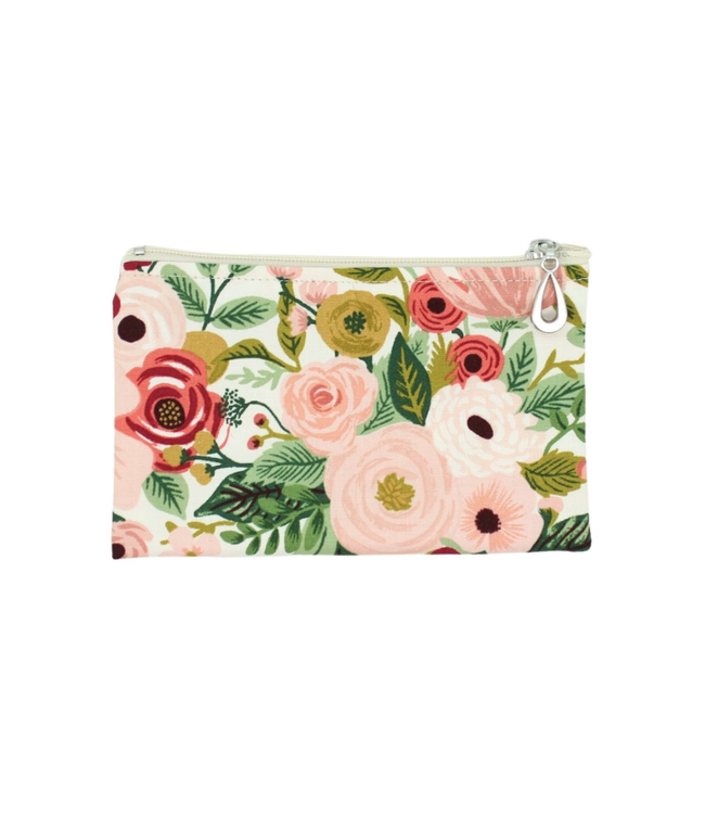 Dana Herbert Cottton Coin Purse Mauve Garden Party