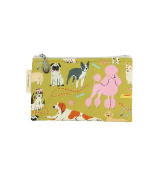 Dana Herbert Cotton Coin Purse Dogs