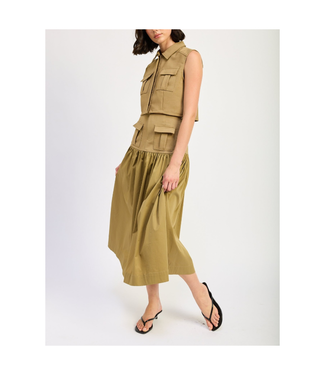 En Saison Wren Midi Skirt