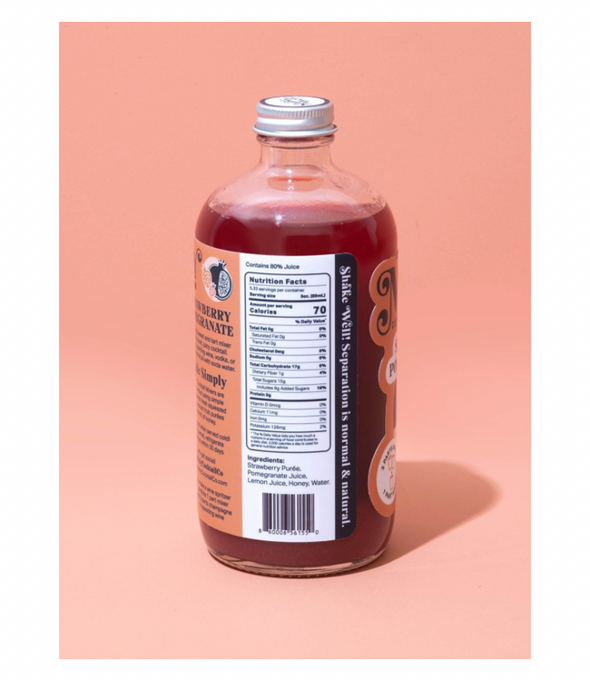 Strawberry Pomegranate Mixer