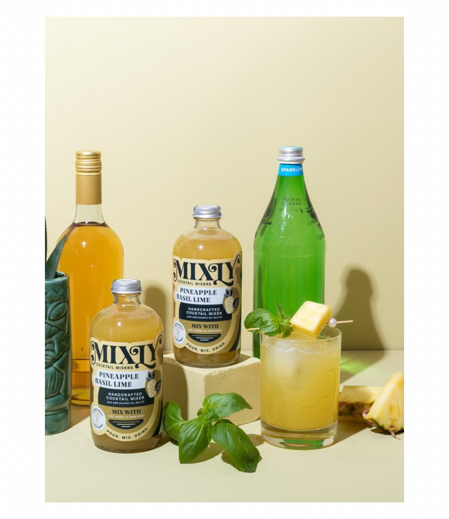 Pineapple Basil Lime Mixer