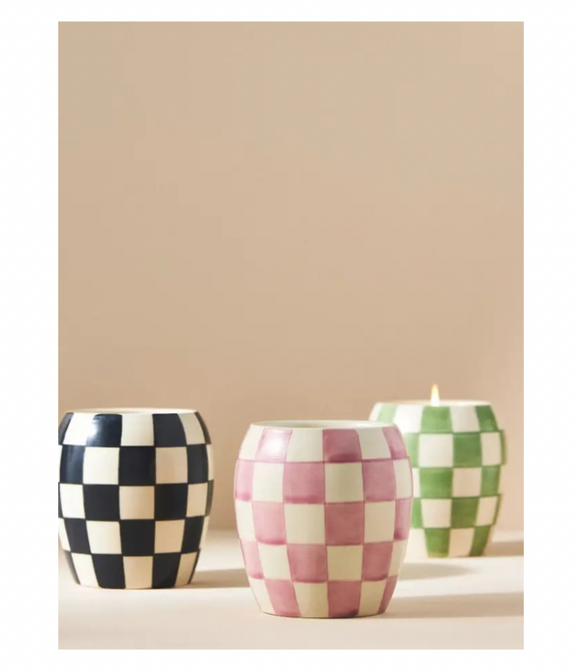 Checkmate Candle - Black