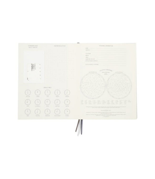 Standard Issue Planner Notebook No. 12- Army Green + Chili