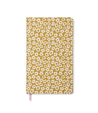 Designworks Ochre Floral Soft Touch Journal