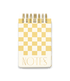 Designworks Checks Chunky Twin Wire Notepad