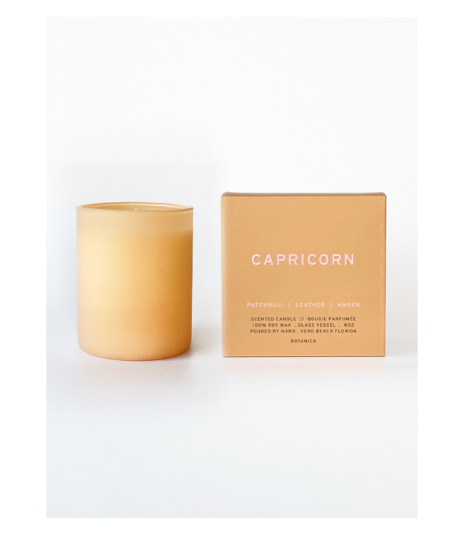 Capricorn Zodiac Candle