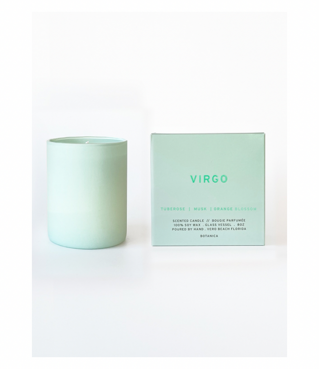 Virgo Zodiac Candle