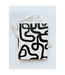 Idlewild Co. Black & White Squiggle Notebook Duo