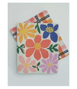 Primary Blooms Notebook Duo