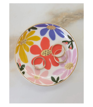 Primary Blooms Trinket Dish