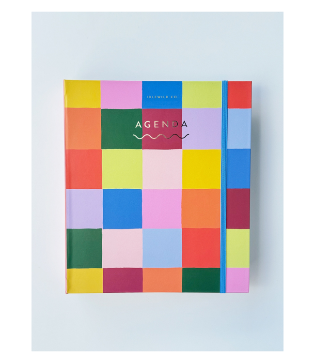 Rainbow Check Perpetual Planner