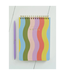 Idlewild Co. Wavy Rainbow Spiral Jotter