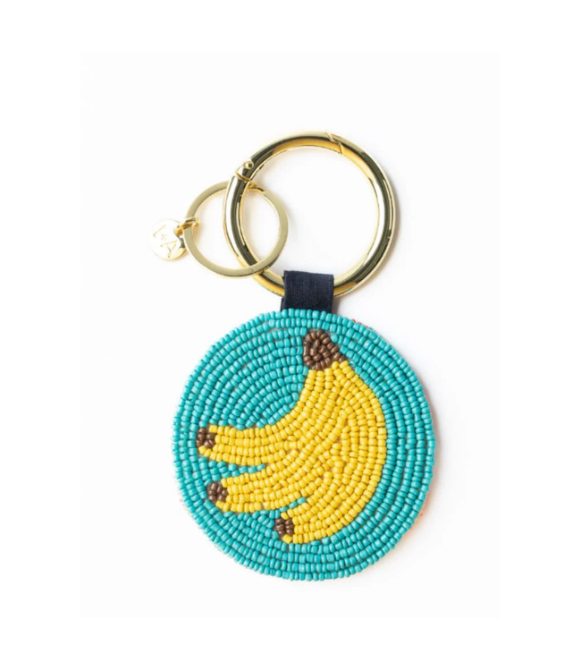 Ink + Alloy Kelsey Bananas Key Ring