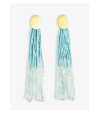 Mae tassel earrings Light Blue