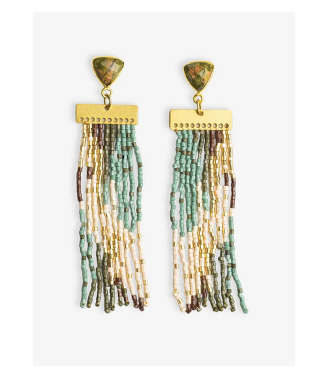 Lilah earrings Safari
