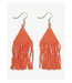 Ink + Alloy Lexie solid beaded fringe earrings