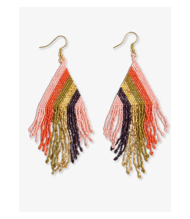 Haley fringe earrings