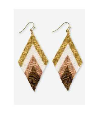 Ink + Alloy Frida earrings mixed matellic