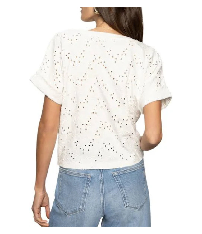 All Day Eyelet Tee