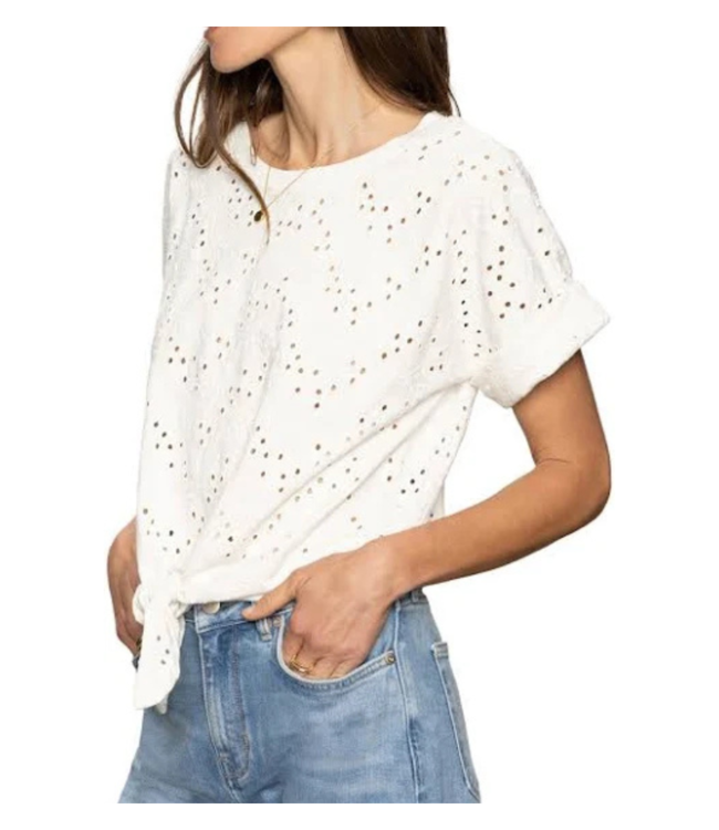 All Day Eyelet Tee