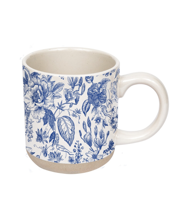 Blue Delft Stoneware Coffee Mug