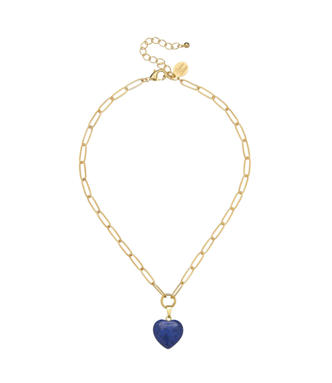 Susan Shaw Audrey Heart Necklace-BLL