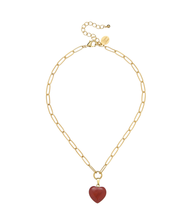 Susan Shaw Audrey Heart Necklace-JAS