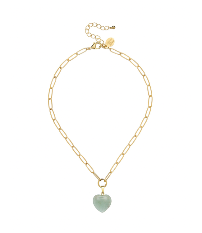 Susan Shaw Audrey Heart Necklace-JDE