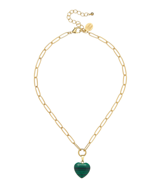 Audrey Heart Necklace-MAL