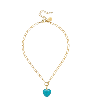 Susan Shaw Audrey Heart Necklace-TUQ