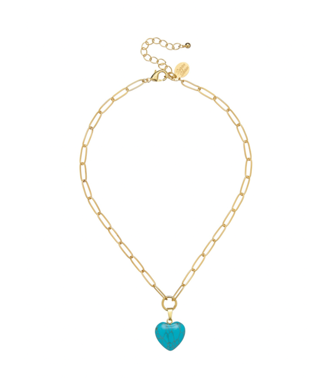 Susan Shaw Audrey Heart Necklace-TUQ