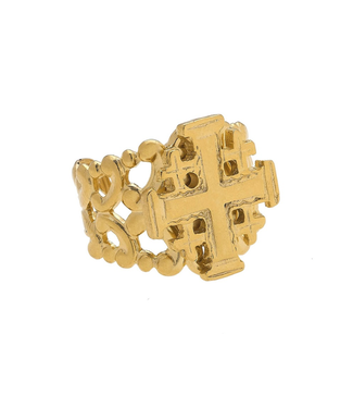 Susan Shaw Jerusalem Cross Ring