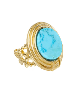 Susan Shaw Roma Ring-Turquoise Susan Shaw Roma Ring-Turquoise