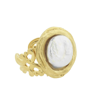 Susan Shaw Pearl Cab Ring Susan Shaw Pearl Cab Ring