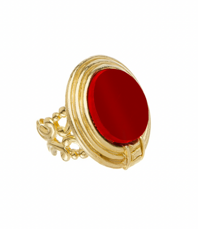 Roma Ring-Red