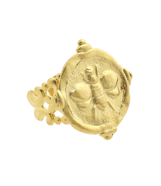 Susan Shaw Bee Intaglio Ring