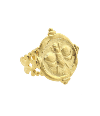 Susan Shaw Bee Intaglio Ring