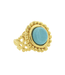 Susan Shaw Turquoise Cab Ring